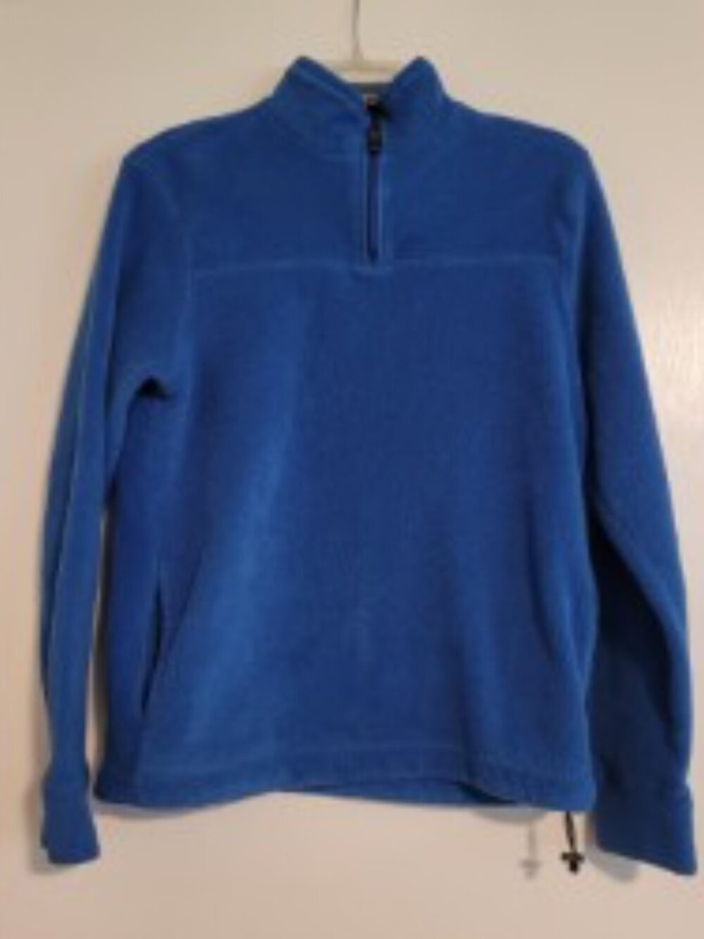 Vintage Gap Men's fleece sweatshirt 1/4 zip pullover, Blue, Small